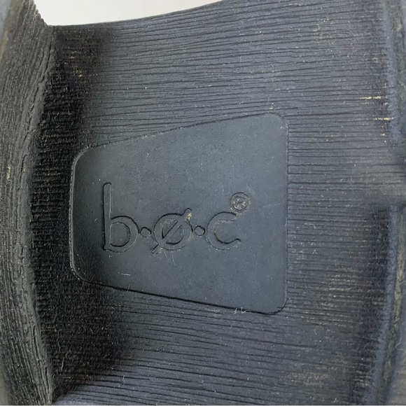 B.O.C.~Women’s ‘Godfrey’‎ Faux Leather Lug Sole Buckled Combat Boots~Sz 9.5 - Picture 11 of 12